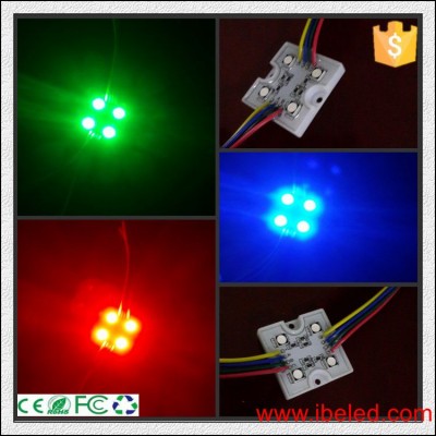 High quality & brightness new products 35*35*5 the leds waterproof rgb 5050 led module